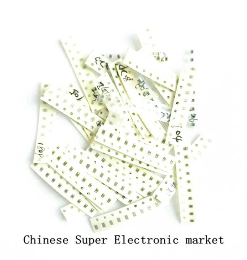 36values*10pcs=360pcs Samples 0805 SMD Ceramic Capacitor Assorted kit 1pF~10uF