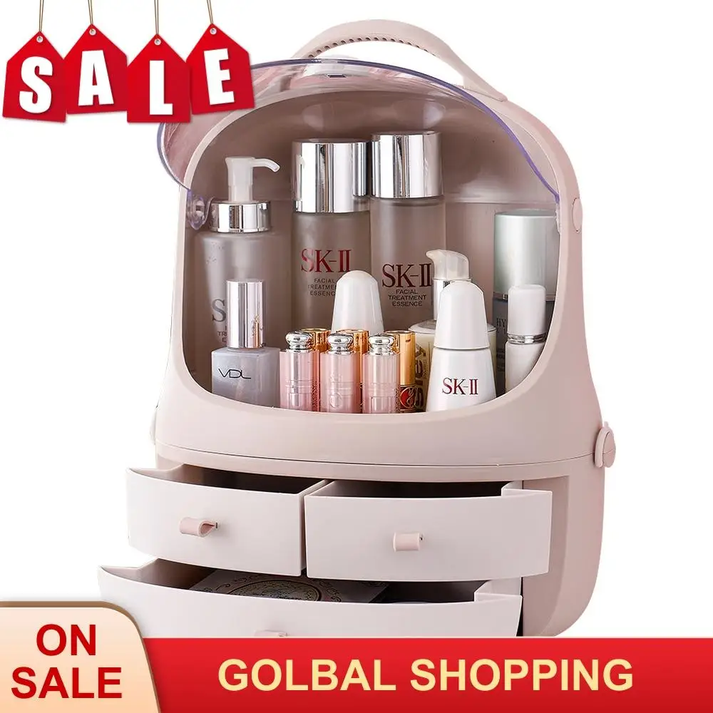  cosmetics organizer waterproof and dustproof box for cosmetics makeup box for cosmetics storage ski