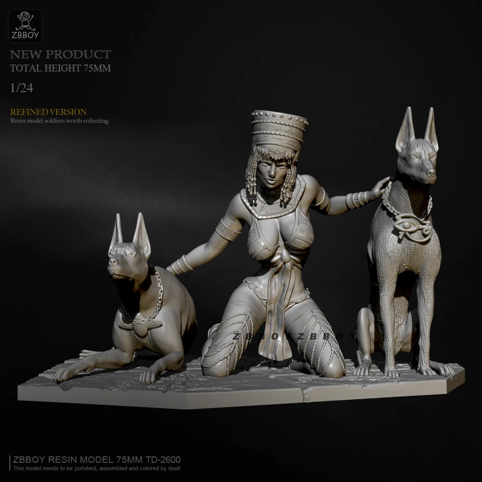 1/24 Resin model kits figure colorless and self-assembled TD-2600