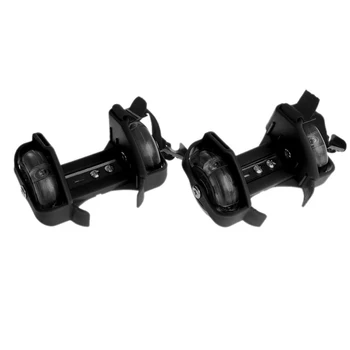 

Children Wheel Heel Roller Light Adjustable Skates Kid Falsh