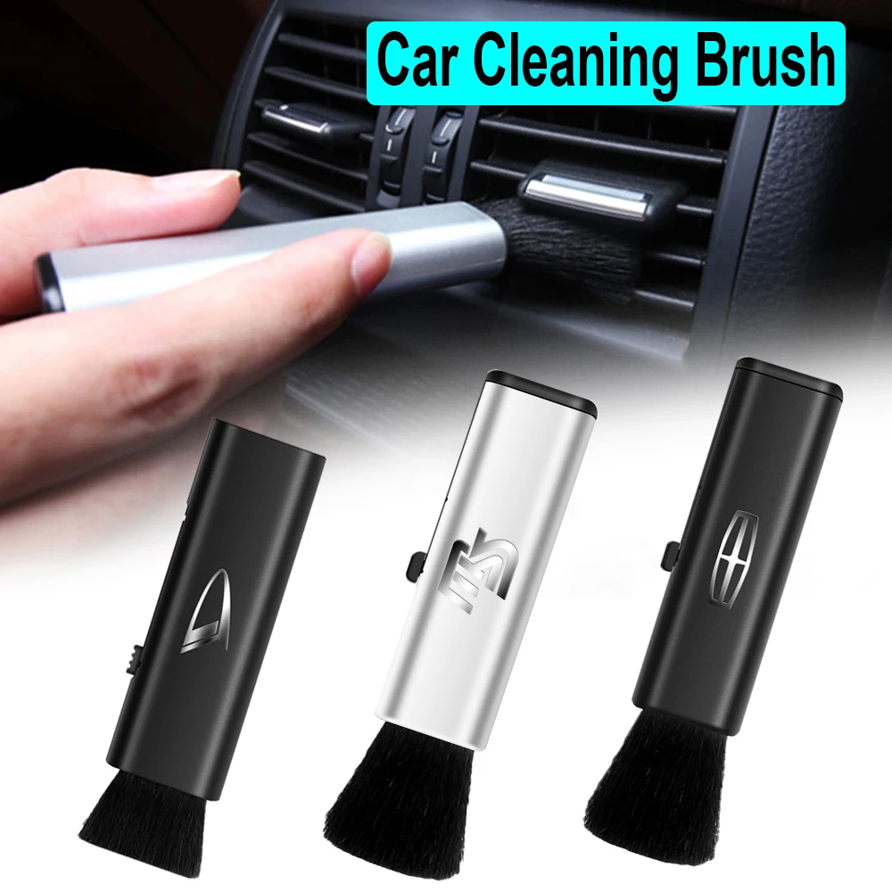 Soft Retractable Car Dust Remover Air Vent Detailing Cleaning Brush Cleaner For Toyota Corolla Yaris Rav4 C-HR Auris Camry Prius