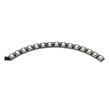 

Promotion! SK6812 1/4 60 Ring Light 5050 RGBW LED Integrated Drivers Natural White 4500K