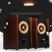 KYYSLB 30 Вт); Размер 4-8 Ом Q3 Fever 3 дюймов пассивный полный спектр Динамик монитора настольного компьютера деревянный усилитель Динамик, Hi-Fi, в коробке