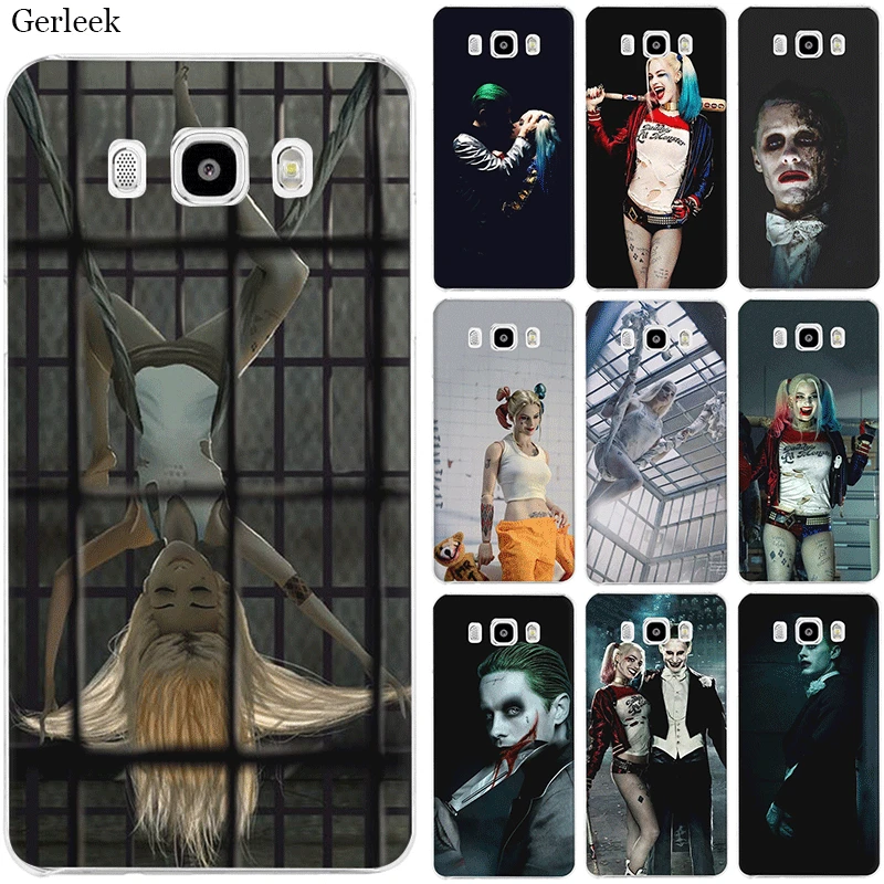 Мобильный телефон чехол для Samsung J1 J2 J3 J5 J6 J7 Prime жесткий Harley Quinn отряд самоубийц