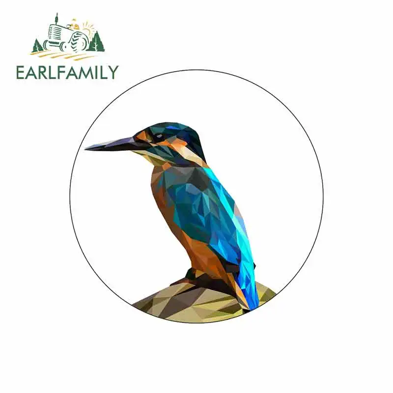 

EARLFAMILY 13cm x 13cm for Hummingbird Car Stickers Vinyl Sunscreen RV VAN JDM Car Accessories Graphics Anime Sign Cartoon