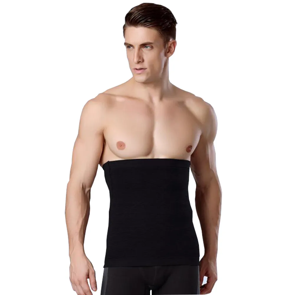 AZ-NY014 black Aismz мужской компрессионный пояс для коррекции фигуры, пояс для коррекции талии, пояс для триммера, пояс для похудения, пояс для коррекции талии - Цвет: AZ-NY014 black