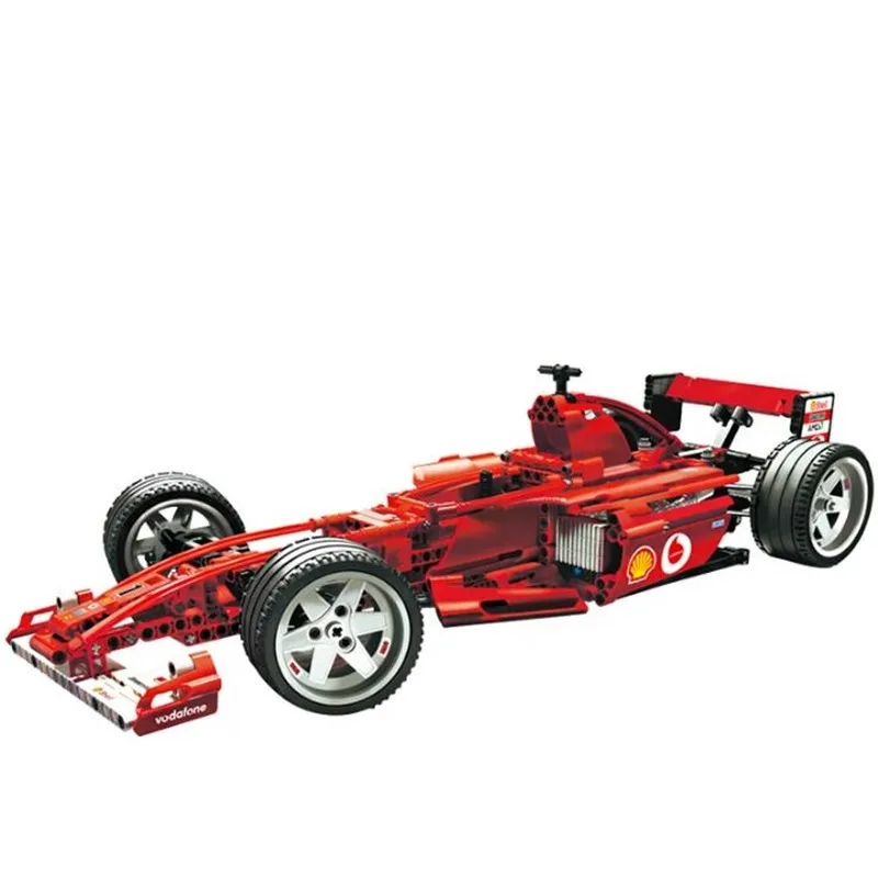 Гоночный автомобиль 1:8 модель 1242 шт. Technic F1 набор экшн игрушки DIY строительные блоки кирпичи игрушки для детей
