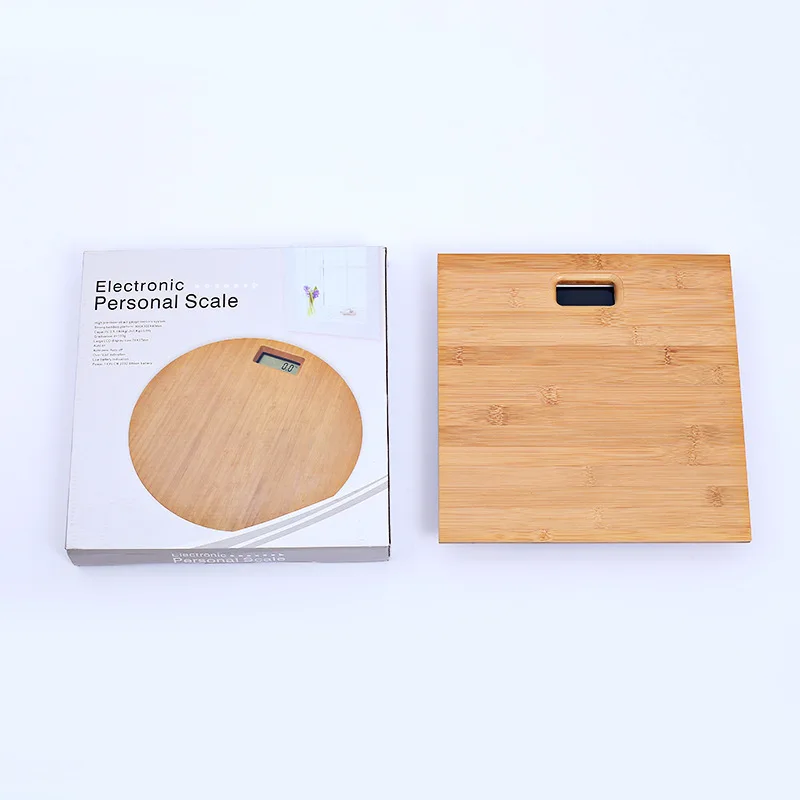 

2016 New Style Electronic Scale High-End Wooden Weight Scale Backlight Display Weighing Scale Factory Wholesale