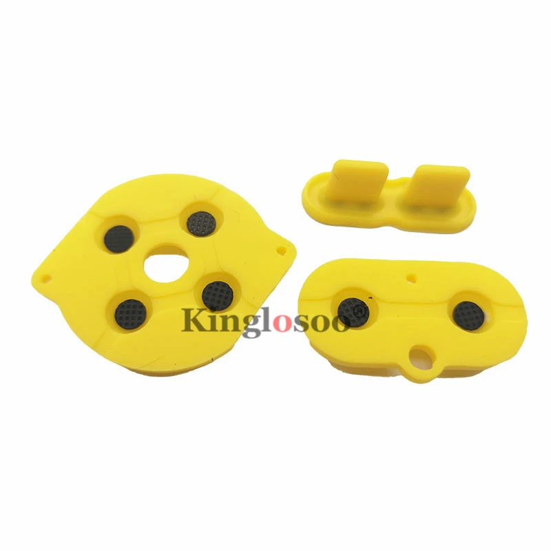 para a Substituição das Almofadas de Borracha do Bolso do Menino do Jogo para a Carcaça de Gbp Botões de Silicone um b D-pad Iniciar o Teclado Seleto - Image 6