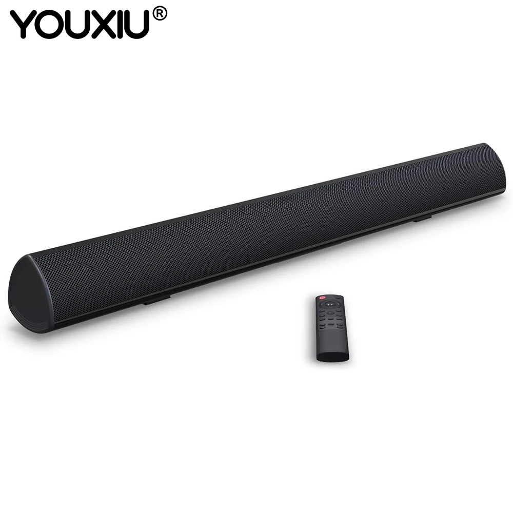 

40W Home Theater Sound System Wireless Bluetooth Speakers Built-in Subwoofer TV Soundbar with Remote control Support Optical AUX