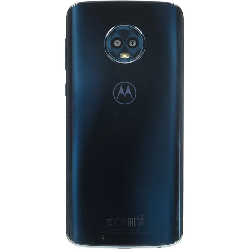 Смартфон Motorola G6 XT1925-5 32Gb 3Gb синий 3G 4G 2Sim 5.7" IPS 1080x2160 And8.0 12Mpix 802.11abgna