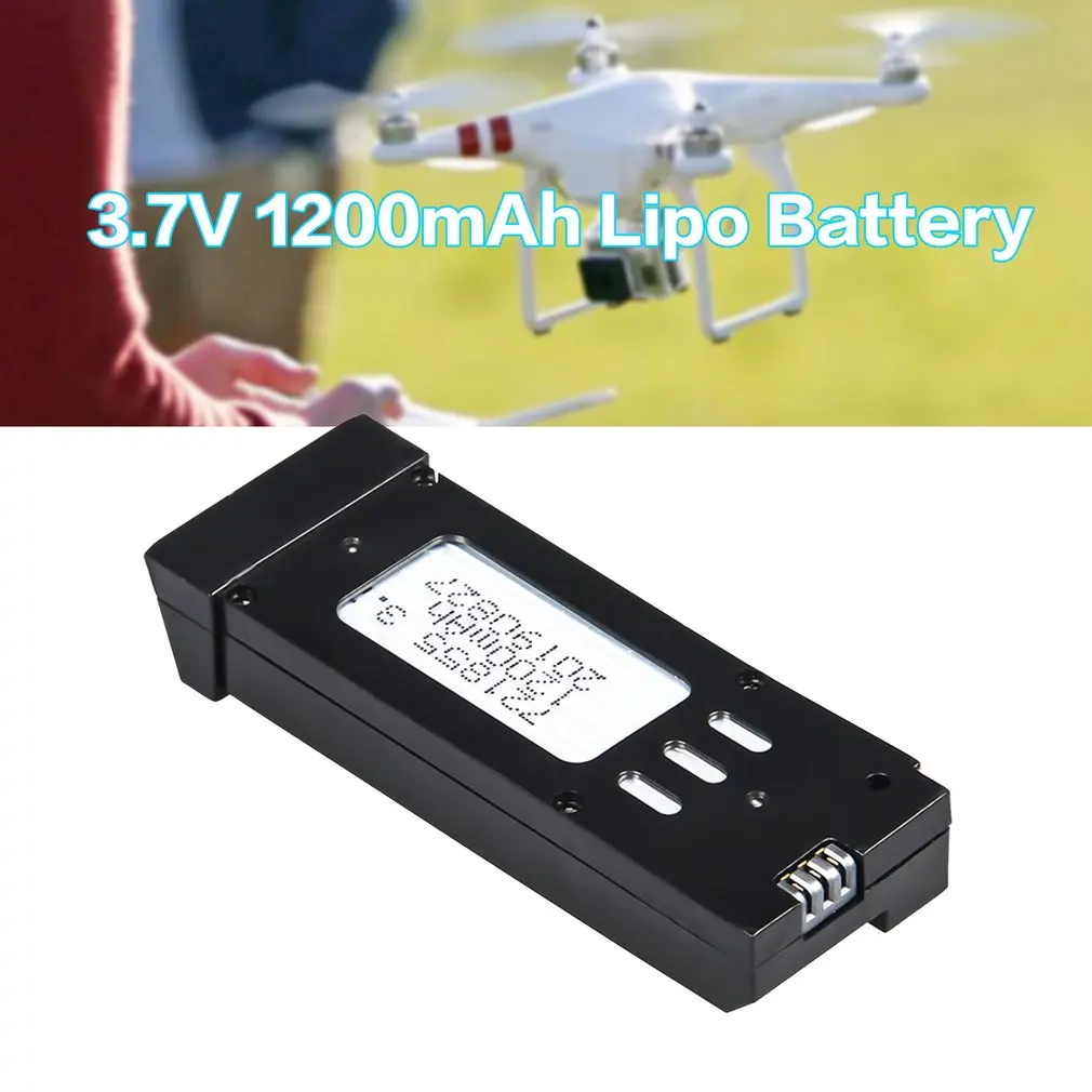 2 шт./1 шт. 3 7 в 1200 мАч Lipo аккумулятор для E58 JY019 RC Дрон вертолет запасные части