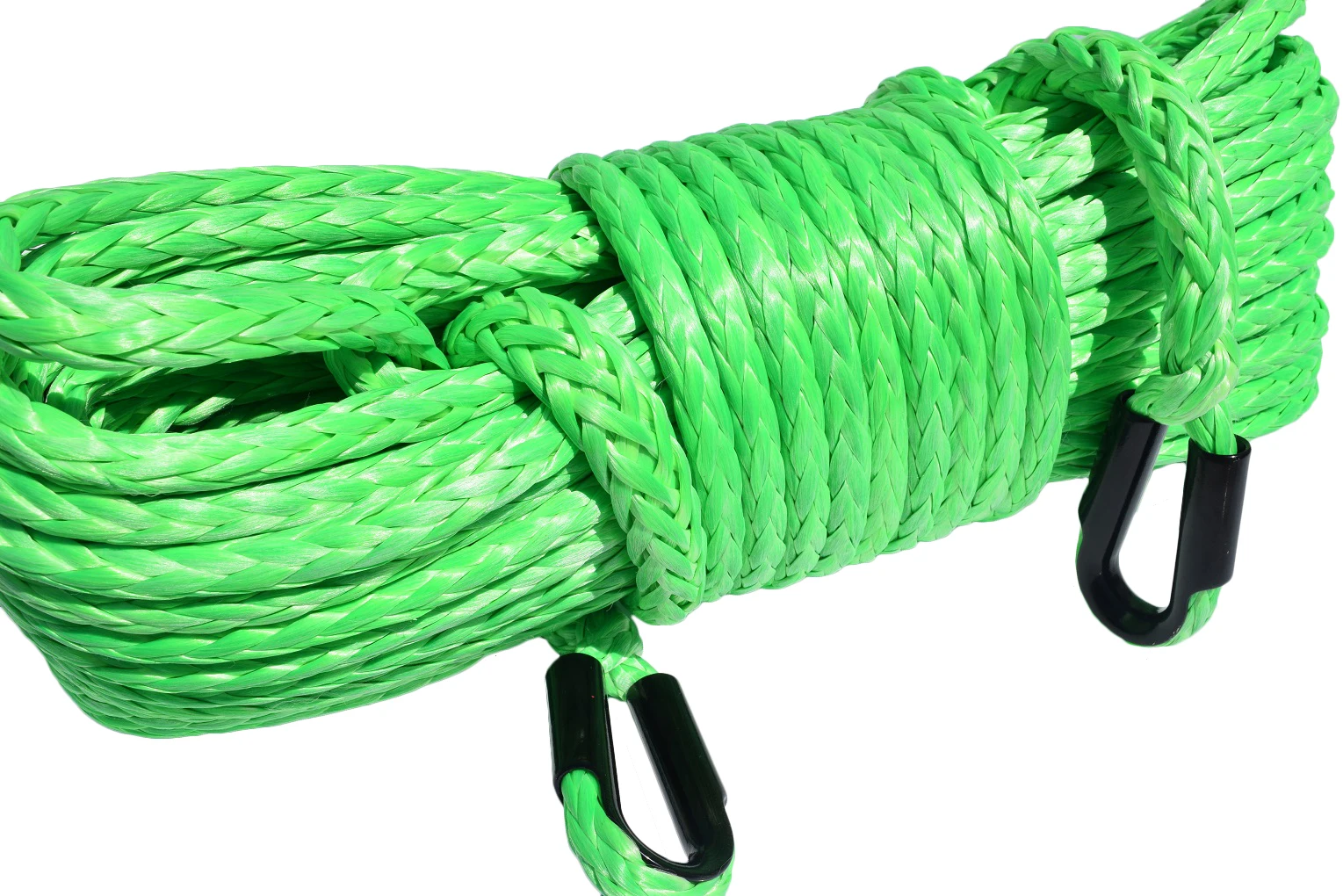 Green 12mm*45m Synthetic Winch Rope Extension,replacement Extension