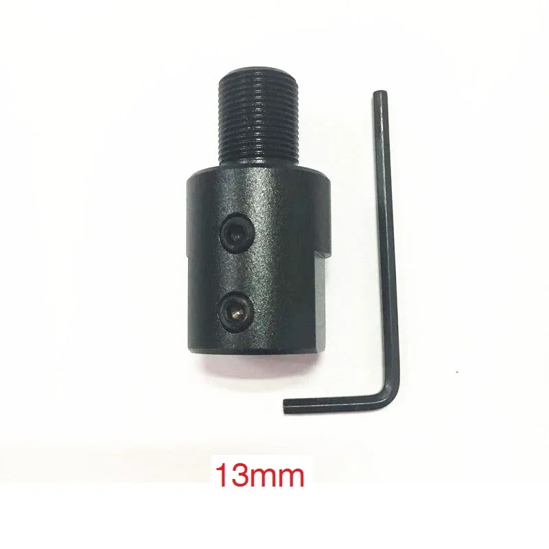 For 13mm 1/2-28 1/" x28 баррель конец резьбовой адаптер для 13 14 15 16 мм Диаметр нерезьбовые баррели морда баррель адаптер компенсатор - Цвет: For 13mm