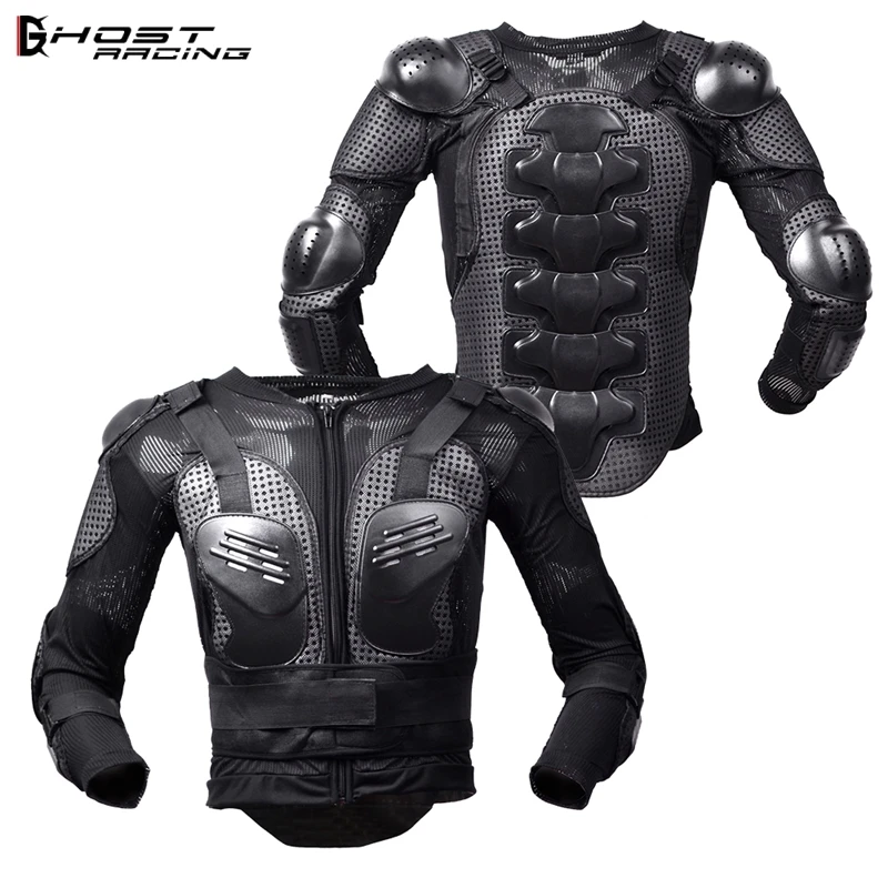

GHOST RACING Cycling Jackets Motorcycle Racing Armor Jacket Protective Gear Outdoor Sports Shoulder Chest Back Support Protector