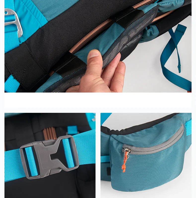 Naturehike Waterproof Climbing Backpack Rucksack Outdoor Sports Bag Travel Backpack Camping Hiking Backpack Women Trekking Bag