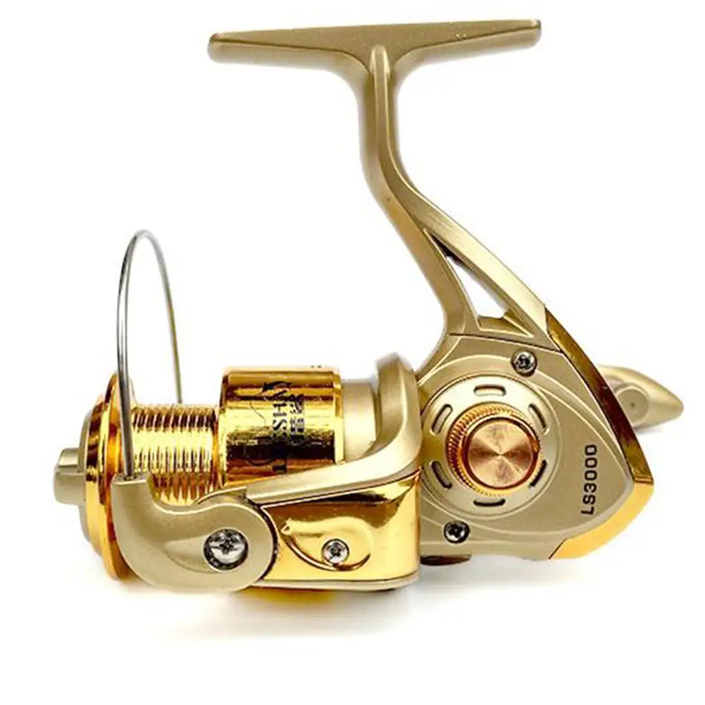 

New Fishing Reel Electroplating Right/Left Hand Interchangeable Spinning Wheel Reel