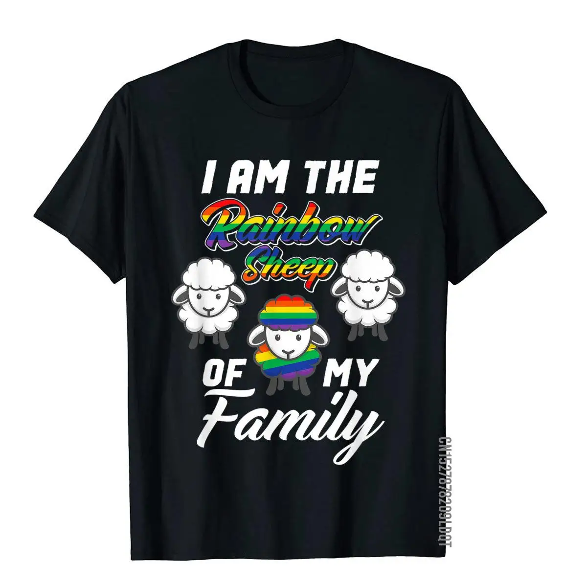 Kaus Hadiah Lesbian I Am The Rainbow 