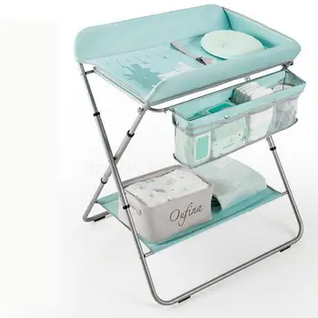 

Comparable Baby Bed Diaper Table Multifunctional Nursing Table Bath Table Portable Foldable Receiving