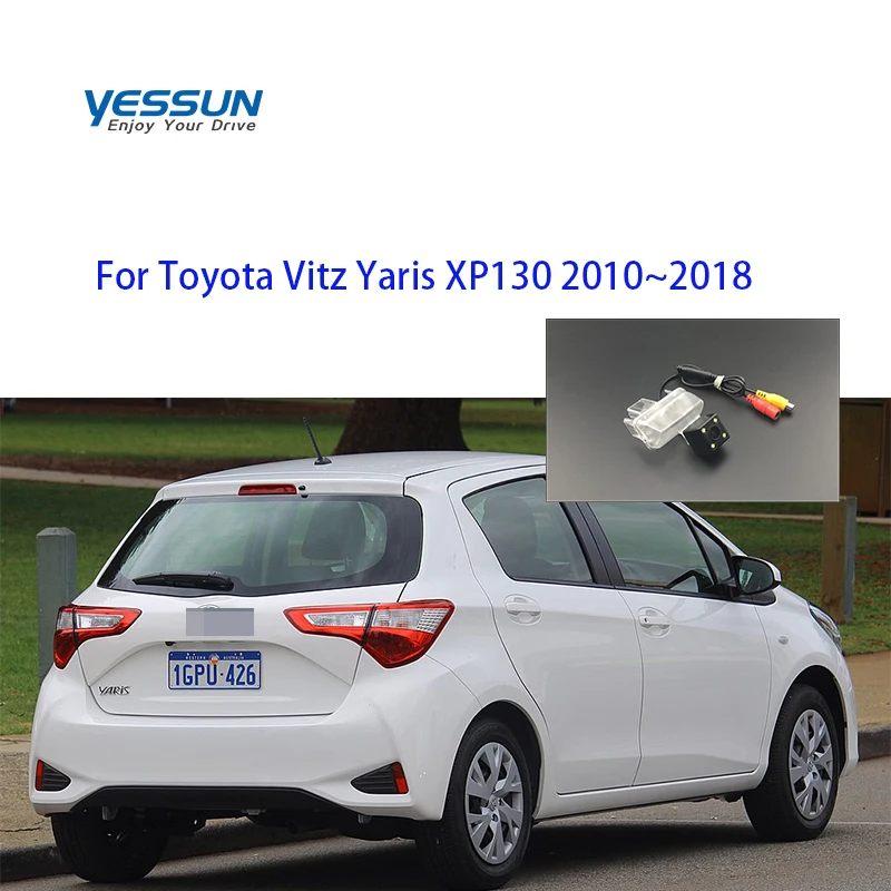 Yessun специальная камера заднего вида для Toyota Vitz Yaris XP130 2010