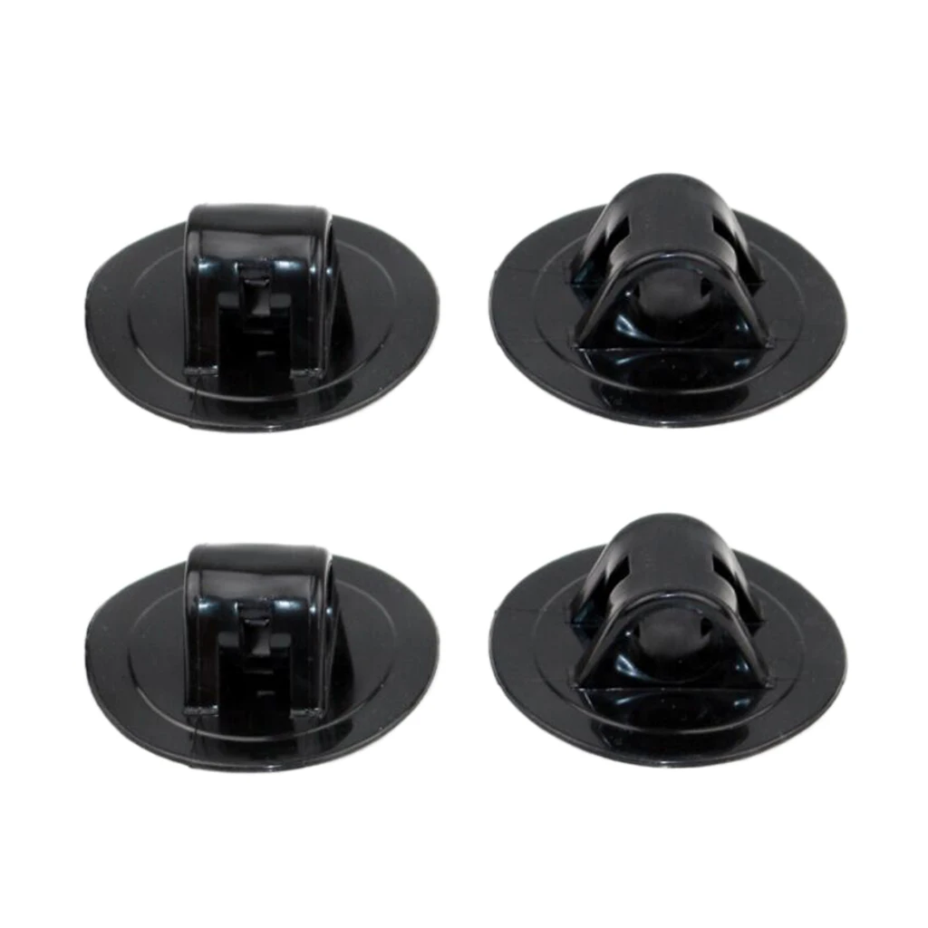 4x Inflatable Kayak Outboard Motor Mount Holder Bracket Buckle Engine Plate