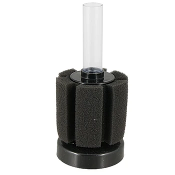 

Mini Cylinder Soft Sponge Water Filter For Fish Aquarium, Black