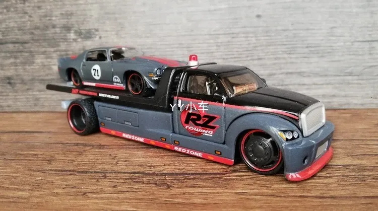 1: 64 пропорциональное литье, разбойник, прицеп, транспорт, Chevrolet, сплав, модель автомобиля, игрушки
