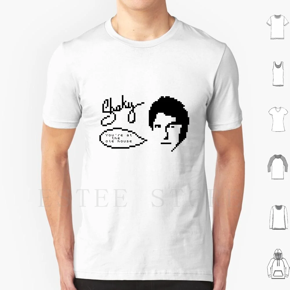 Zx Spectrum-The Icker Y Game T Shirt Stampa Cotone Shakin Fermaglio Da Uomo Software Shakey Traballante Zx Spectrum Clive Amstrad Zx80