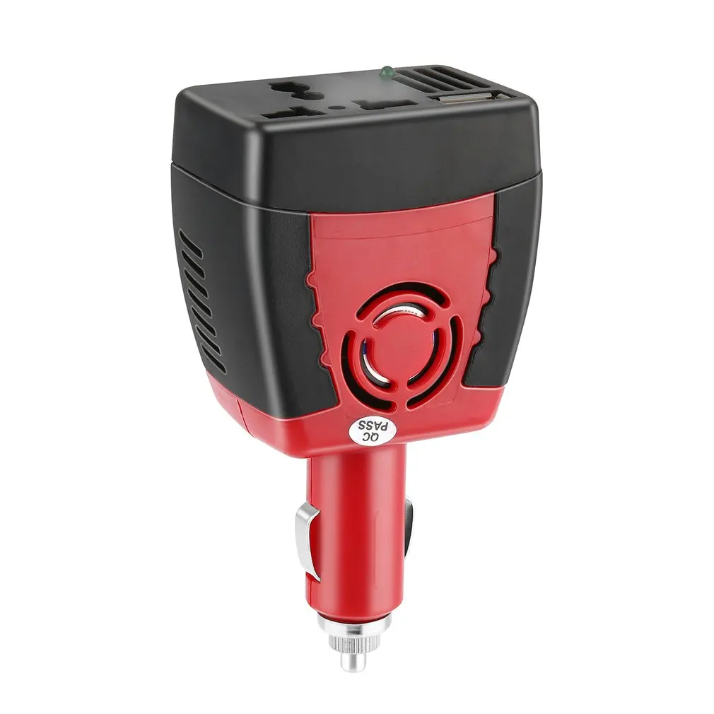 1pcs DC 12V input voltage and AC 220V output 150W car power inverter with USB port Top Sale | Обустройство дома