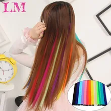 Лм 22 ''модные цельные накладные волосы для наращивания 92 цвета с зажимом для наращивания волос термостойкие композитные заколки