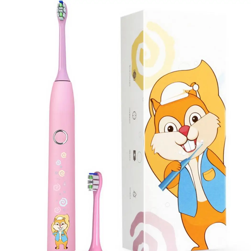 

Ultrasonic Electric Toothbrush Children Waterproof Rechargeable 1.5W 5V USB Charging Appliances Tooth Brush