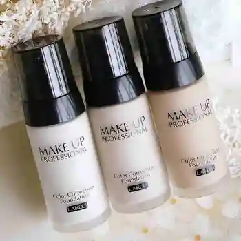 

40ml Makeup Base Face Liquid Foundation Soft Matte Long Wear BB Cream Moisturizer Whitening Waterproof Liquid Foundation