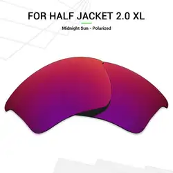 Mryok ПОЛЯРИЗОВАННЫЕ замены Оптические стёкла для Oakley Half Jacket 2.0 XL Солнцезащитные очки для женщин Полночь Защита от солнца