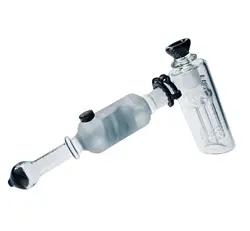 Bol en verre à bouche de narguilé, Tube soudé ensemble, outil de Shisha Transparent, jouet Borosilicate de haute qualité 