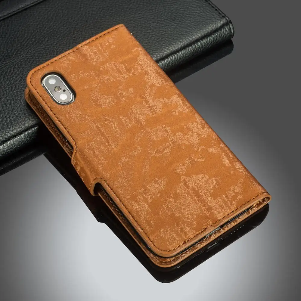 Для iPhone XS Max XS XR X 7 8 Plus 6 6s+ чехол с плюшевой подкладкой на ощупь, кожаная фоторамка со слотом для карты памяти, чехол-кошелек