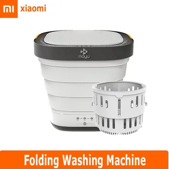 

xiaomiPortable 110V 220V Floadable Clothes Underwear Panties Washing Machine Mini Washer Business Trip Travel With Dehydration