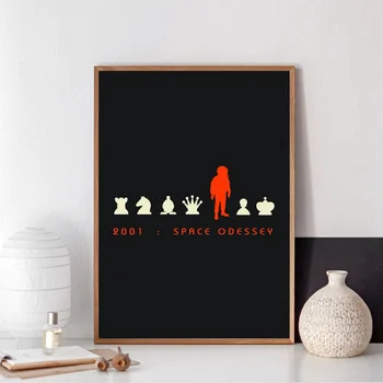 

2001 a Space Odyssey classic minimalist movie Canvas poster No Frame