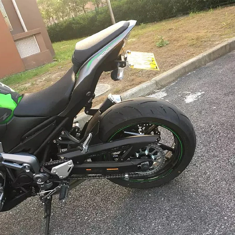 CNC Tail Tidy Fender Eliminator Registration License Plate Holder For KAWASAKI 2018 2019 2020 Ninja 250 400 Z250 Z300 Z400 Z 40010