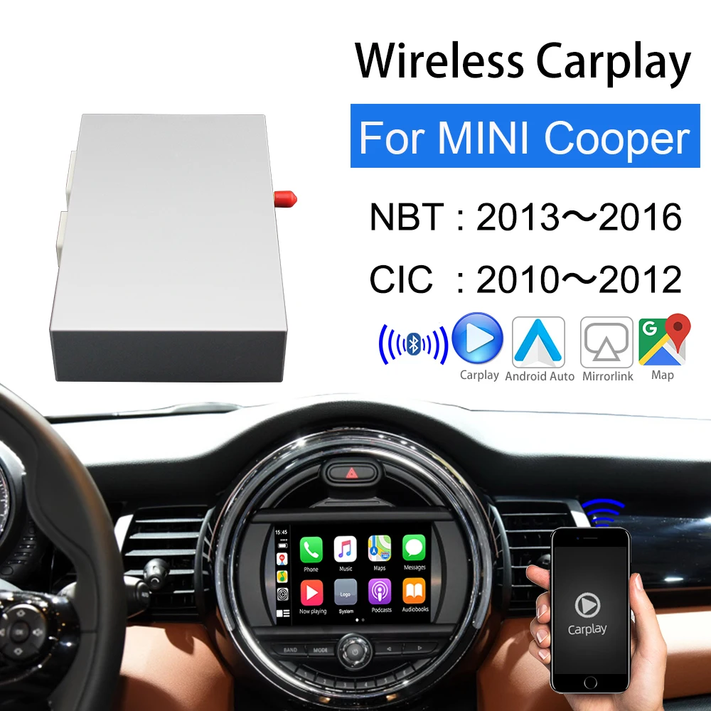 2-1 MINI Cooper Nivigation Wireless Apple Carplay NBT CIC System