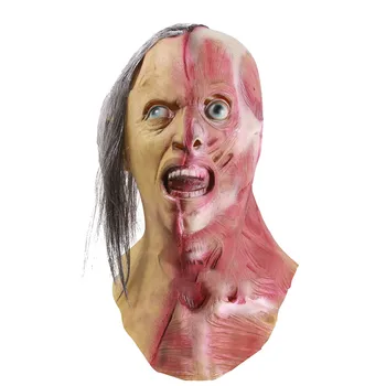 

halloween masks cosplay маска masque Scary Costume For Adults Party Decoration Props Creepy mascherine маски от короновируса