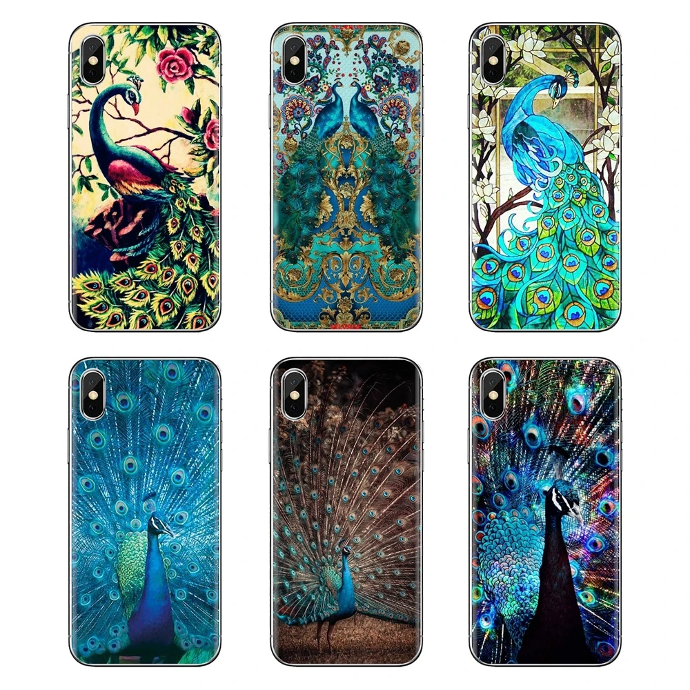 Прозрачный мешок TPU чехол для iPod Touch Apple iPhone 4 4S 5 5S SE 5C 6 S 7 8 X XR XS Plus MAX Пейсли узором и