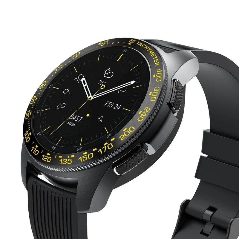 Безель кольцо клеющаяся крышка против царапин Металл для samsung Galaxy Watch 42 мм VDX99