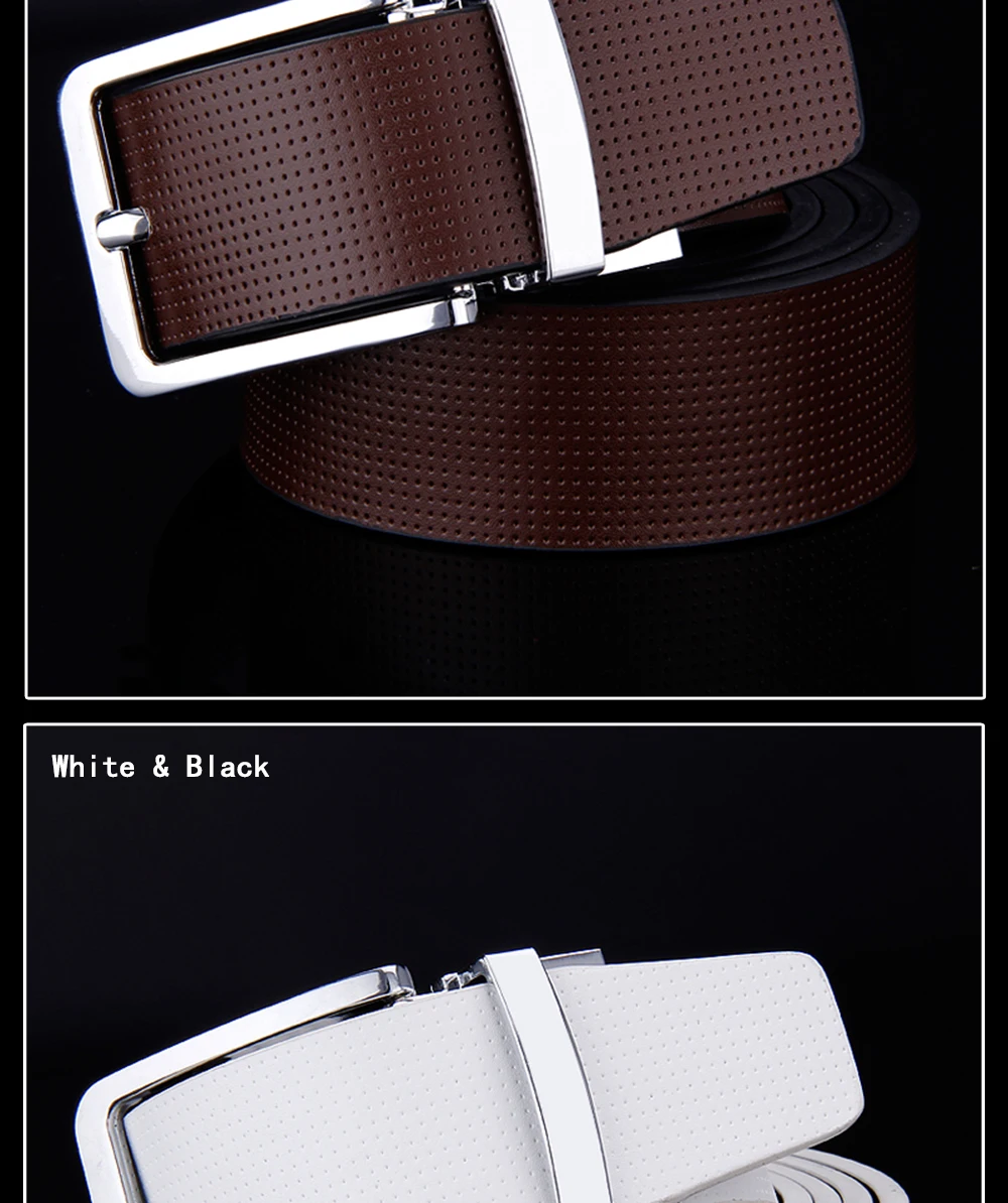 fish belt Cowhide Designer Luxury Belt Men Male Waist Strap Leather Pin Buckle White Genuine Leather Belts For Men Pants Band Ceinture black leather belt
