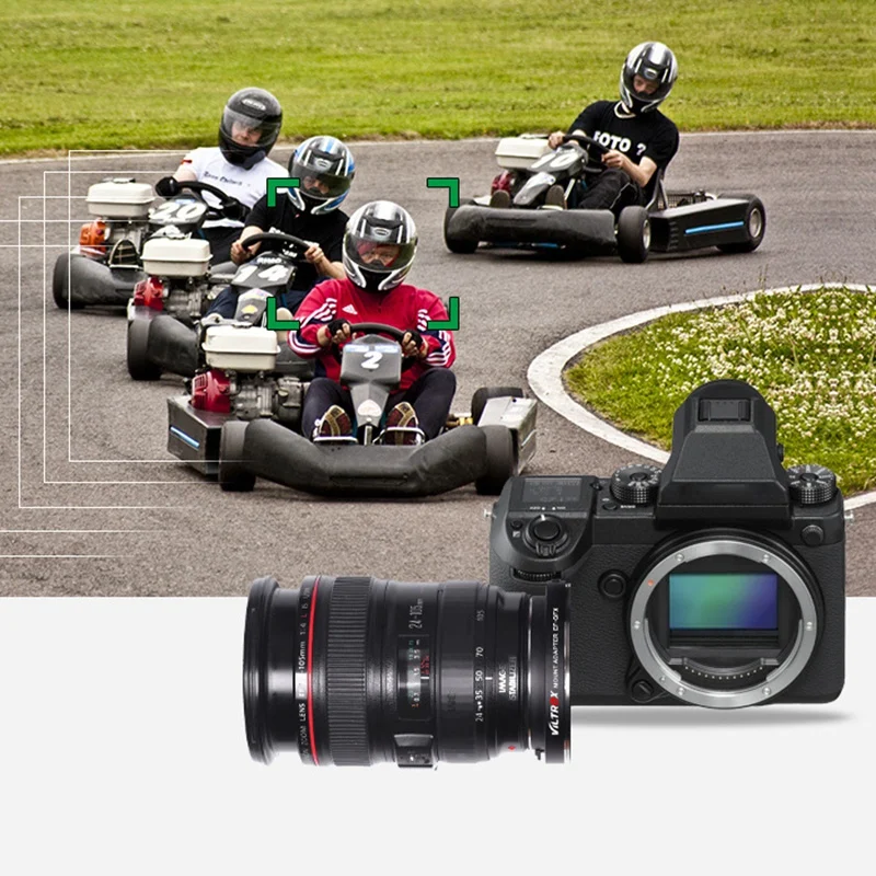Viltrox EF-GFX AF адаптер с автофокусом для объективов Canon EF идеально устанавливается на Fuji GFX-Mount камеры среднего формата