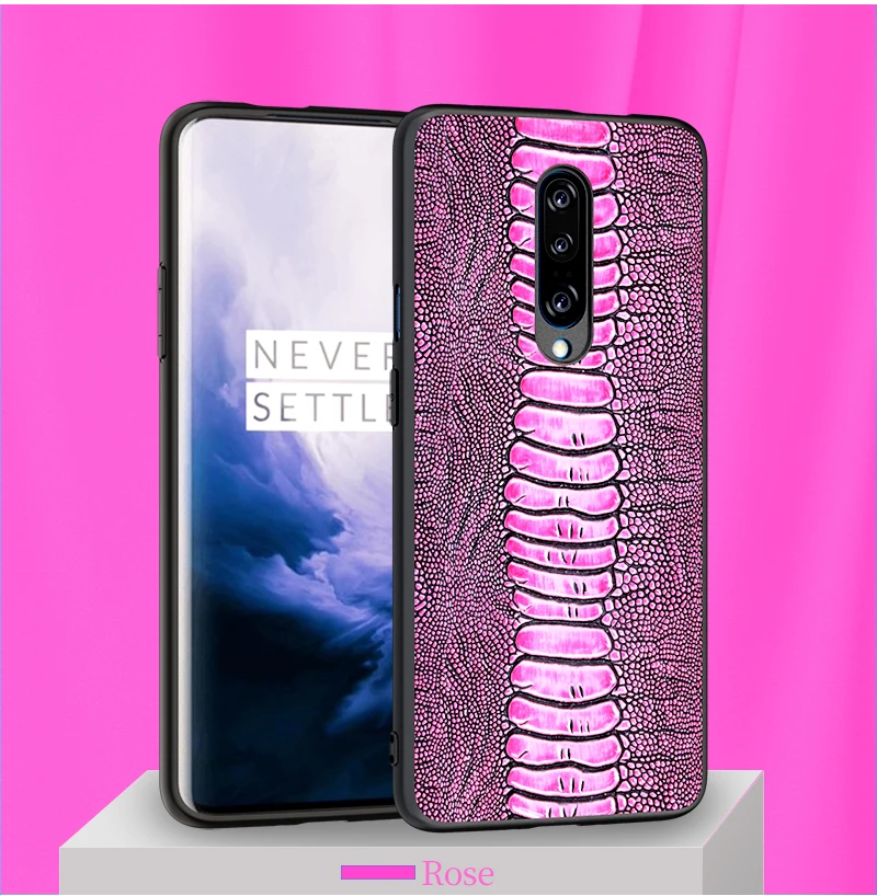 Для OnePlus 7 чехол противоударный 6 6T 5 5T Задняя крышка из натуральной кожи защитные чехлы OnePlus 7 Pro Чехол