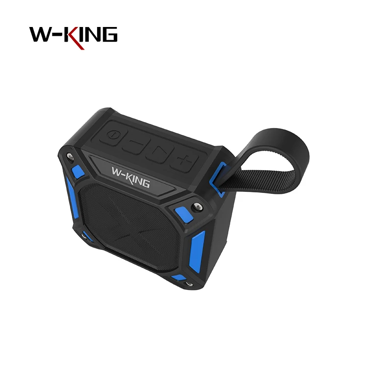 Синий W king Портативный беспроводной Bluetooth Водонепроницаемый Динамик 1500 мАч