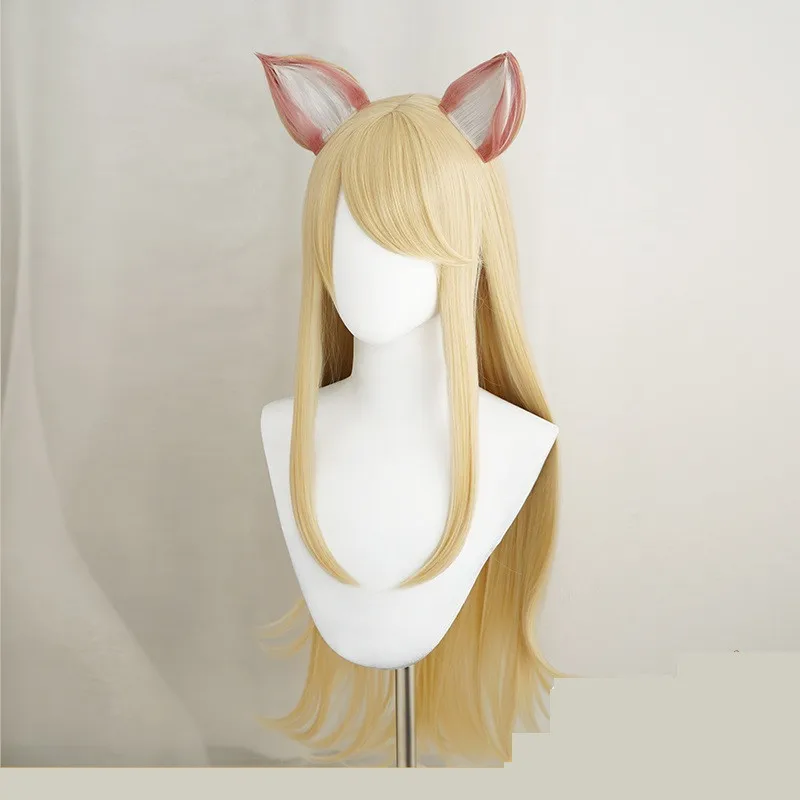1 пара игровой персонаж KDA K/DA Ahri Косплей уши KDA заколка для волос Косплей уши лисы головной убор