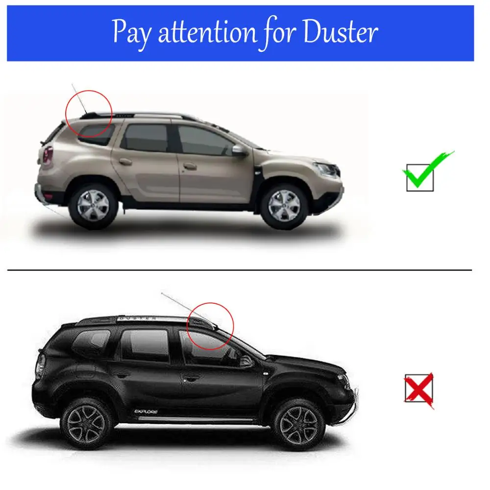 Ramble II "технология" серии Аксессуары для антенны Renault Акула Renault Duster Captur Koleos Twingo 1 2 3