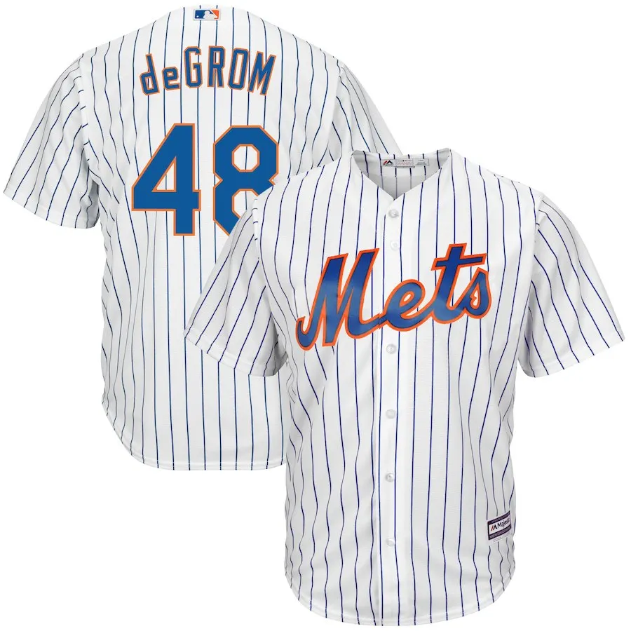 Мужчины Нью-Йорк майка Piazza Jacob deGrom Noah Syndergaard Давид Райт Джерси