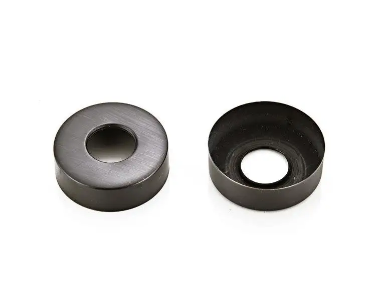 挂墙式水龙头挂墙冷热水葫芦入墙黑古铜水龙头旋转